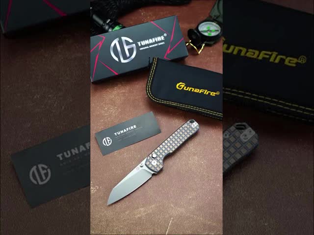 GT-T0070-6 Gold grid titanium alloy handle